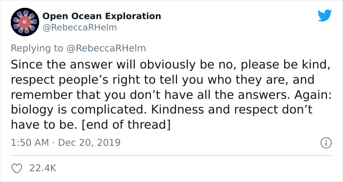 Biology Professor Explains What “Biological Sex” Really Means, Starts A Heated Debate On Twitter Biology Professor Explains What “Biological Sex” Really Means, Starts A Heated Debate On Twitter
