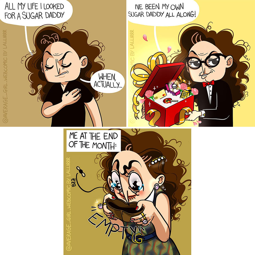 Funny-Slice-Of-Life-Average-Girl-Webcomic