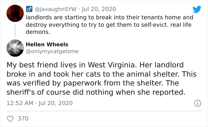 When Landlords Can't Legally Evict, They'll Do Whatever They Can To Get You To Self-Evict