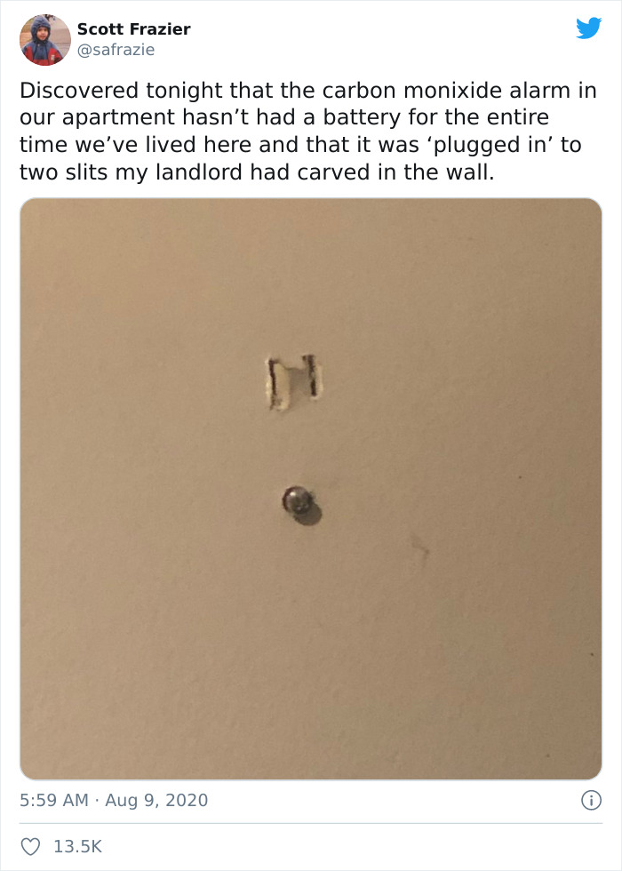 Landlord Values Their Tenant's Safety