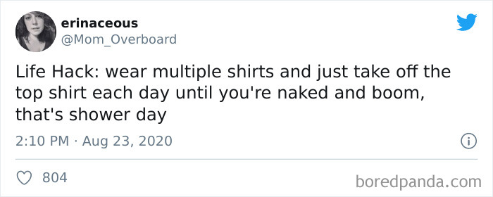 Knowing When To Shower