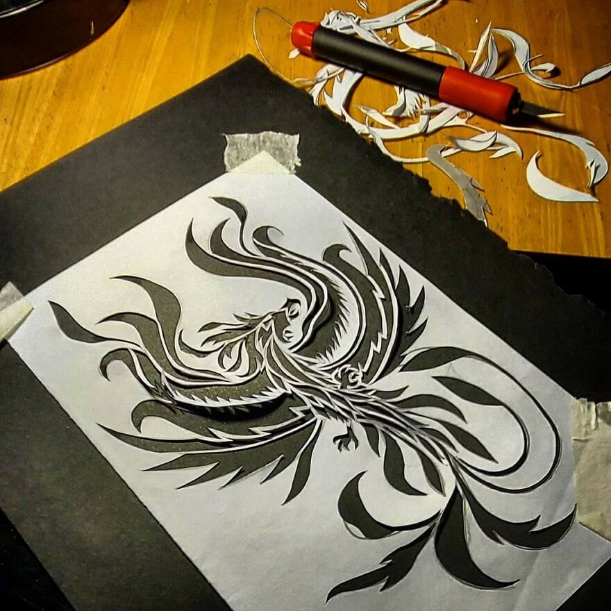 My Doodles Into Stencil Art My Doodles Into Stencil Art