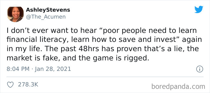 The Reason They Tell You If You Work Hard And Invest, You Can Have The American Dream, Is Because They Know You Have To Be Asleep To Believe It.
