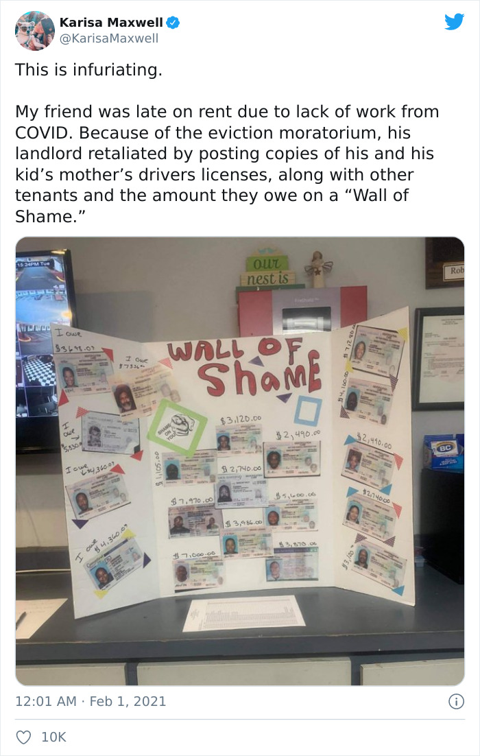 Wall Of Shame