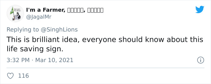 People Are Spreading Awareness About A Recently Created Hand Signal That Can Be Used To Indicate To Others You’re Under Threat People Are Spreading Awareness About A Recently Created Hand Signal That Can Be Used To Indicate To Others You’re Under Threat