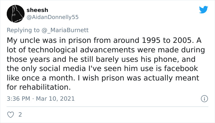 Lawyer Shared A Story Of Her Client Struggling To Catch Up With Modern Technology After 30 Years In Prison Lawyer Shared A Story Of Her Client Struggling To Catch Up With Modern Technology After 30 Years In Prison