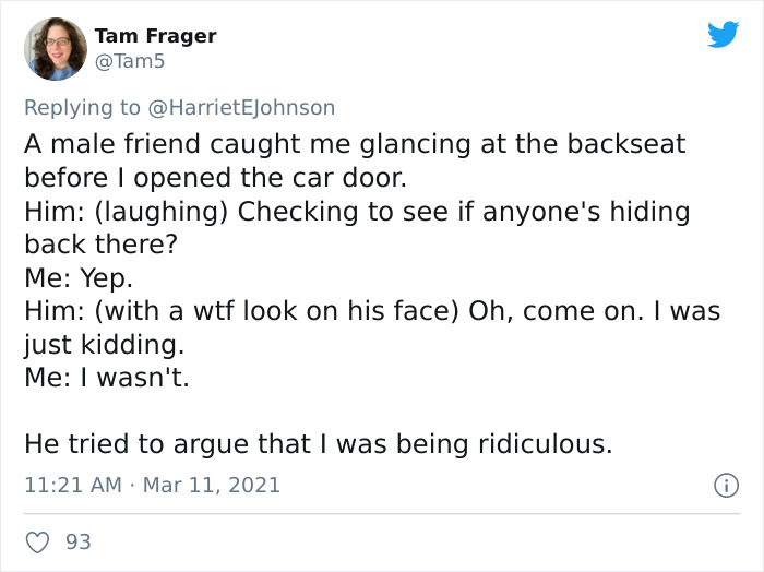 Women Post What's On Their Mental Checklist To Feel Safe, And It's Horrific That All Women Relate To It Women Post What's On Their Mental Checklist To Feel Safe, And It's Horrific That All Women Relate To It