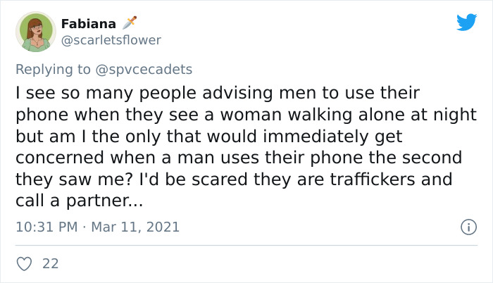 6 Simple Tips On How Men Can Help Women Feel Safer In Public And Other Situations Shared By A Twitter User 6 Simple Tips On How Men Can Help Women Feel Safer In Public And Other Situations Shared By A Twitter User