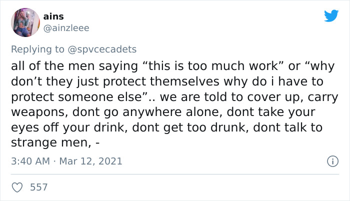 6 Simple Tips On How Men Can Help Women Feel Safer In Public And Other Situations Shared By A Twitter User 6 Simple Tips On How Men Can Help Women Feel Safer In Public And Other Situations Shared By A Twitter User