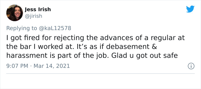 Female Bartender 'Tricks' A Male Customer Who Harassed Her, Her Coworker Says 'This Is Why Men Say Women Are Manipulative'