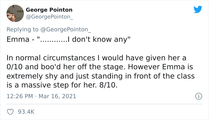 Teacher Rates His Year 1 Students&rsquo; Jokes On Twitter, And His Thread Goes Viral