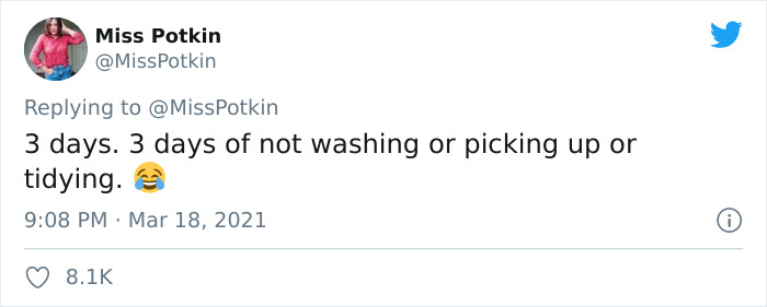 Woman Stops Doing Chores, Sees How Long Her Family Will Last Until They Do It Themselves Woman Stops Doing Chores, Sees How Long Her Family Will Last Until They Do It Themselves
