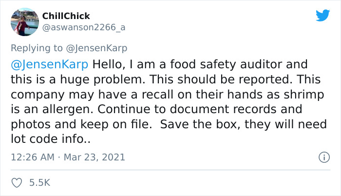 Person Finds Shrimp Tails In His Cinnamon Crunch Cereal, The Company Says It&rsquo;s Just &lsquo;Sugar&rsquo;, People React With Memes