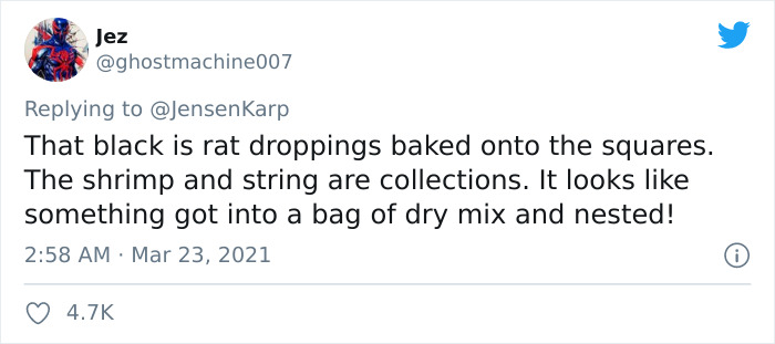 Person Finds Shrimp Tails In His Cinnamon Crunch Cereal, The Company Says It&rsquo;s Just &lsquo;Sugar&rsquo;, People React With Memes