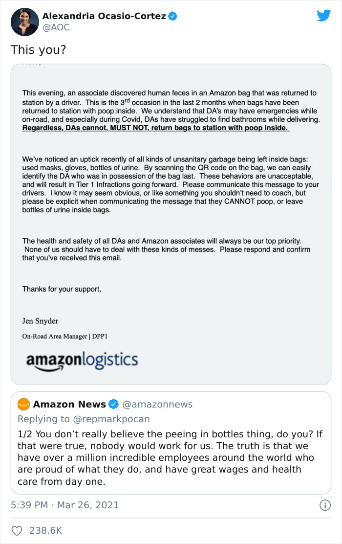 Guy Lists 40 Ways In Which Amazon Exploits Its Employees And It&rsquo;s Terrifying