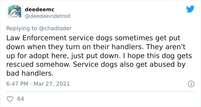 'He Did What He Was Taught': Police Dog Bites A Cop Who Brutalized A Protestor