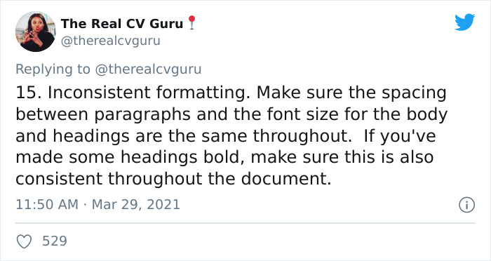 Career Strategist Lists 16 Things That No Longer Belong In Today's CVs