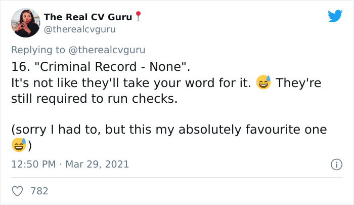 Career Strategist Lists 16 Things That No Longer Belong In Today's CVs Career Strategist Lists 16 Things That No Longer Belong In Today's CVs