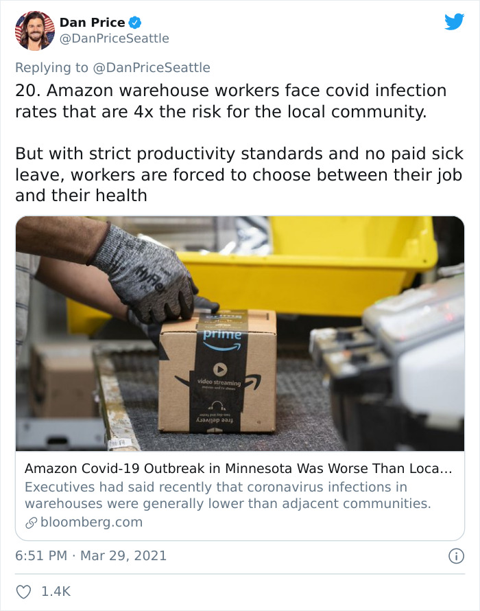 Guy Lists 40 Ways In Which Amazon Exploits Its Employees And It&rsquo;s Terrifying