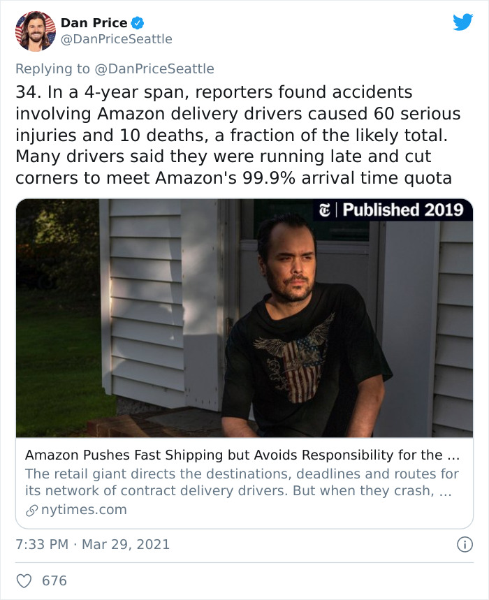 Guy Lists 40 Ways In Which Amazon Exploits Its Employees And It&rsquo;s Terrifying