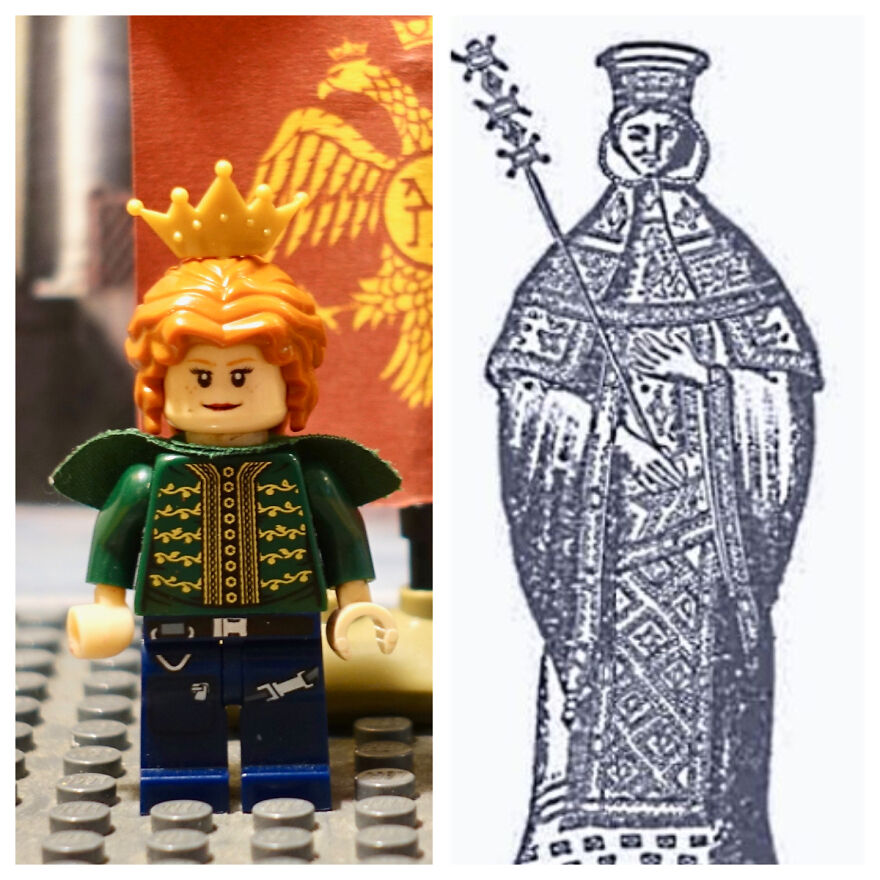 Empress Theodora Palaiologina, LEGO And Actual