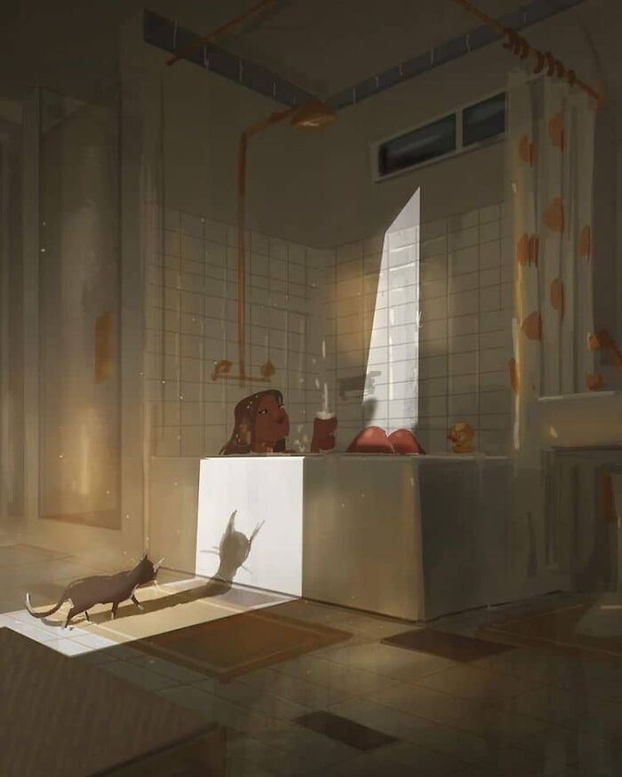 Artist Makes Adorable Illustrations That Capture The Tenderness Of Living With Those Who Do You Good (New Pics)