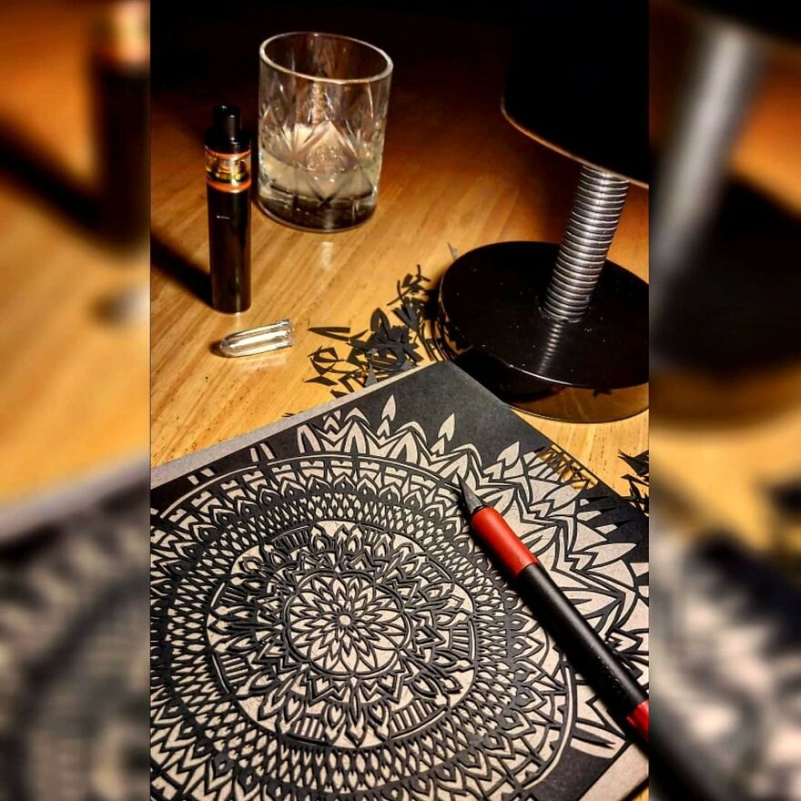 My Doodles Into Stencil Art My Doodles Into Stencil Art