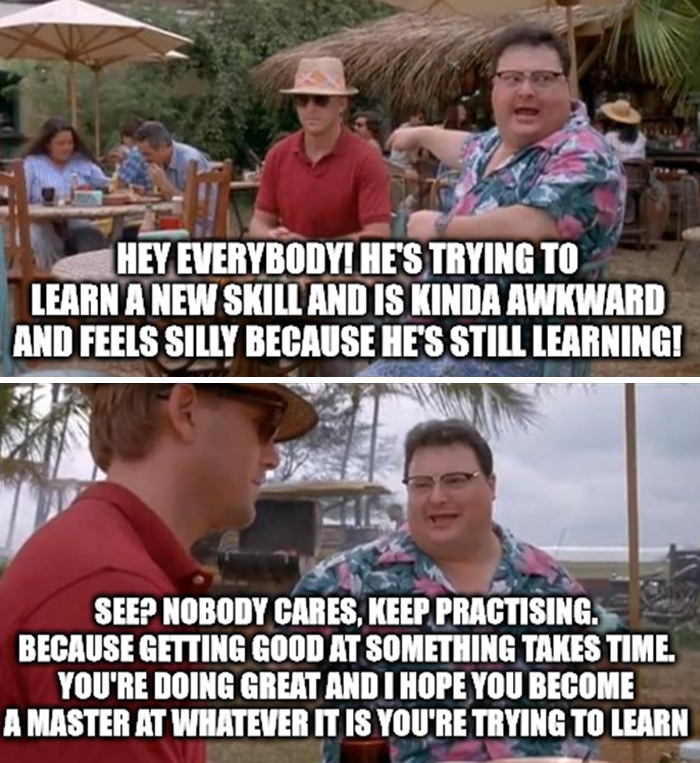 Come On In! Keep Trying