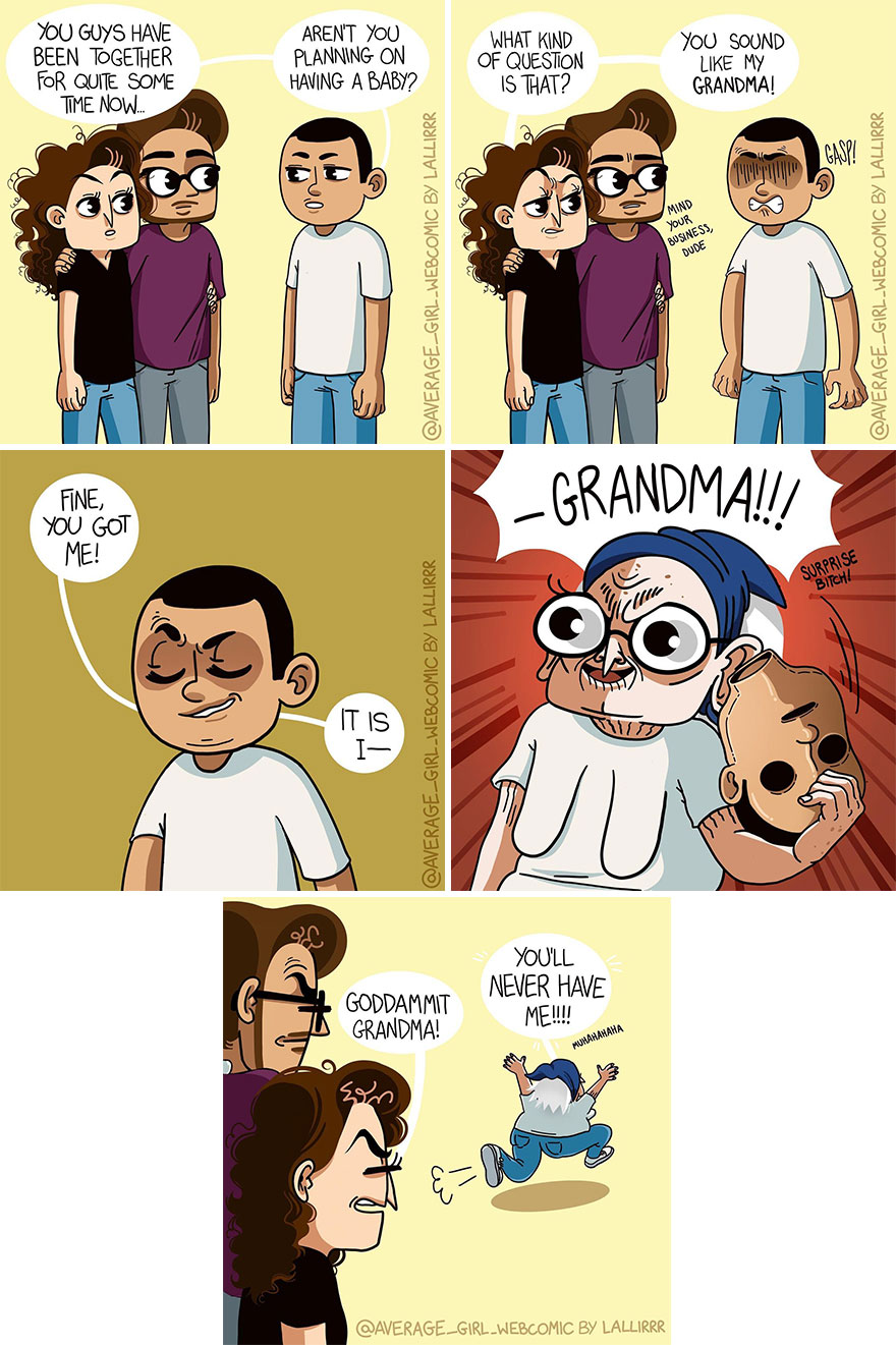 Funny-Slice-Of-Life-Average-Girl-Webcomic