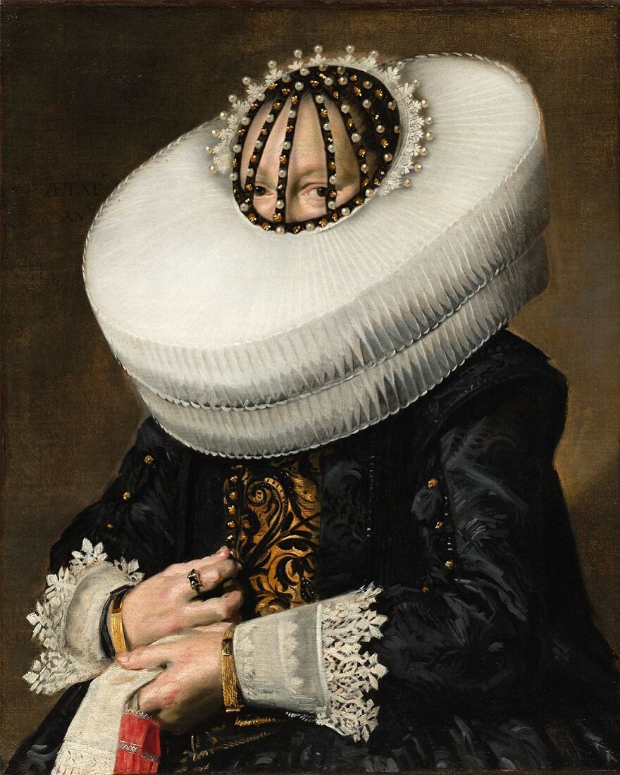 Masked Portraits Of A German Painter Is Now The Sensation Of Instagram