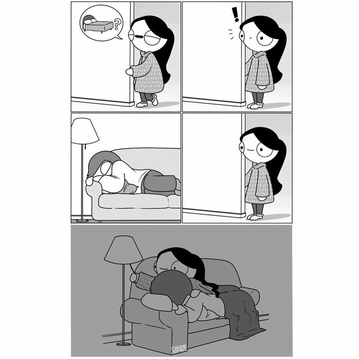 Girlfriend Secretly Illustrates Everyday Life With Her Boyfriend, He Uploads Comics Online And They Go Viral (New Pics)