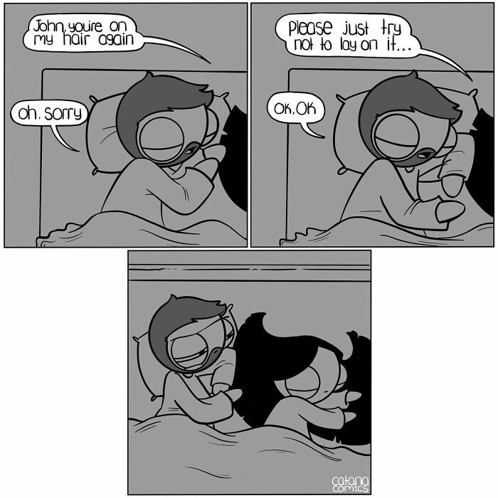 Girlfriend Secretly Illustrates Everyday Life With Her Boyfriend, He Uploads Comics Online And They Go Viral (New Pics)