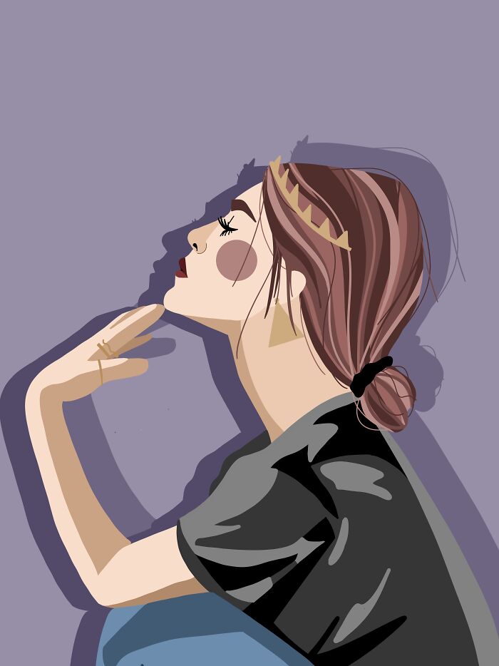 I Don’t Know If This Is My Best Piece Of Art, But It’s Something I Really Like! More Like It On My Instagram; @daisyprintcreations