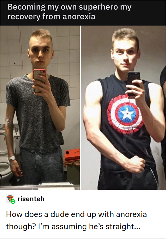 Men Can't Be Anorexic Apparently