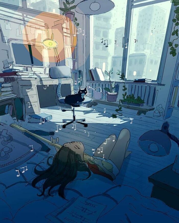 Artist Makes Adorable Illustrations That Capture The Tenderness Of Living With Those Who Do You Good (New Pics)