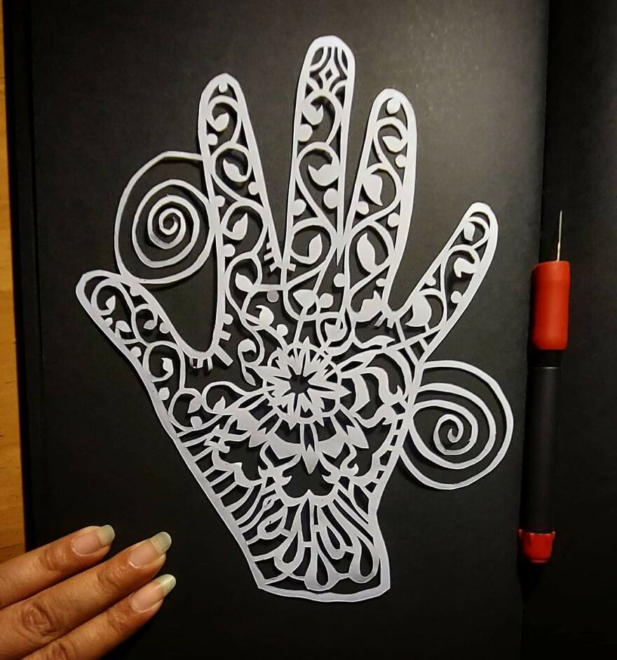 My Doodles Into Stencil Art