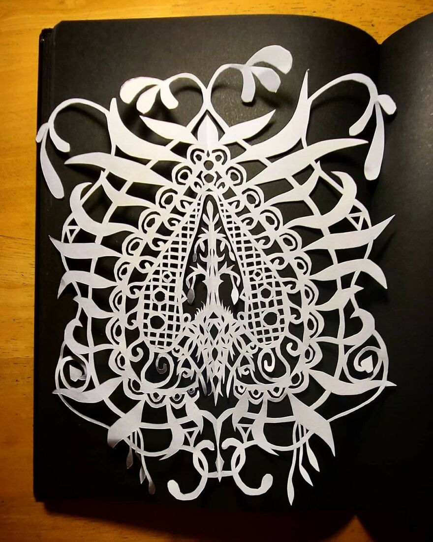 My Doodles Into Stencil Art