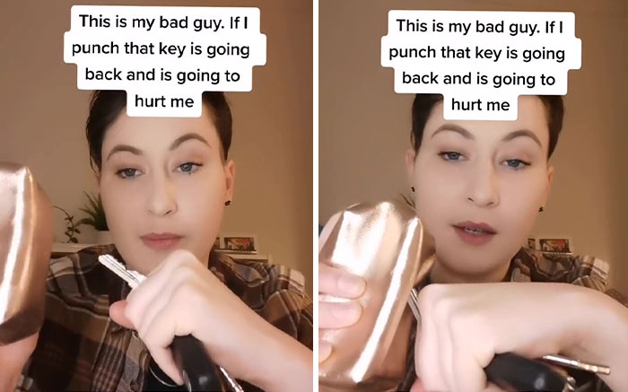 Woman Says Many People Hold Keys For Self-Defense Wrong, Teaches The Right Way