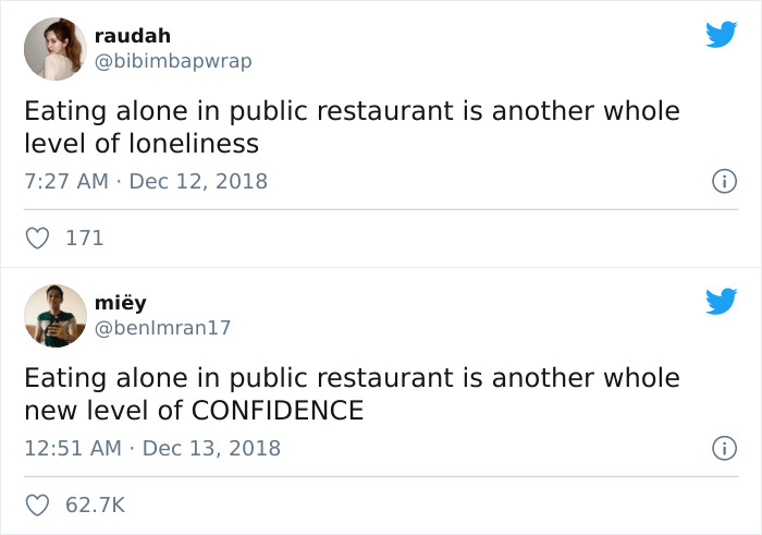 Shout Out To The Solo Eaters