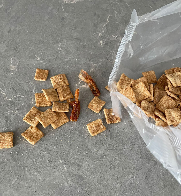 Person Finds Shrimp Tails In His Cinnamon Crunch Cereal, The Company Says It&rsquo;s Just &lsquo;Sugar&rsquo;, People React With Memes