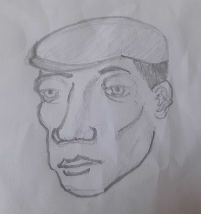 Bad Caricature Of Thomas Shelby From Peaky Blinders