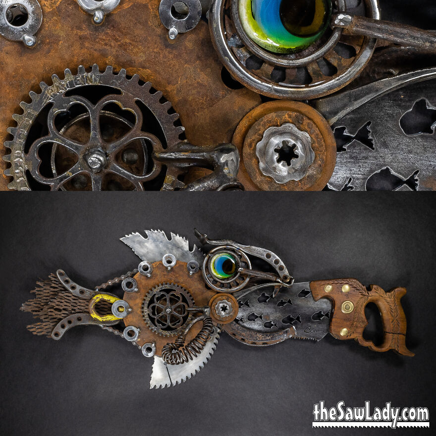 This Sawfish Also Has Moving Parts And I Love The Eye On This One!