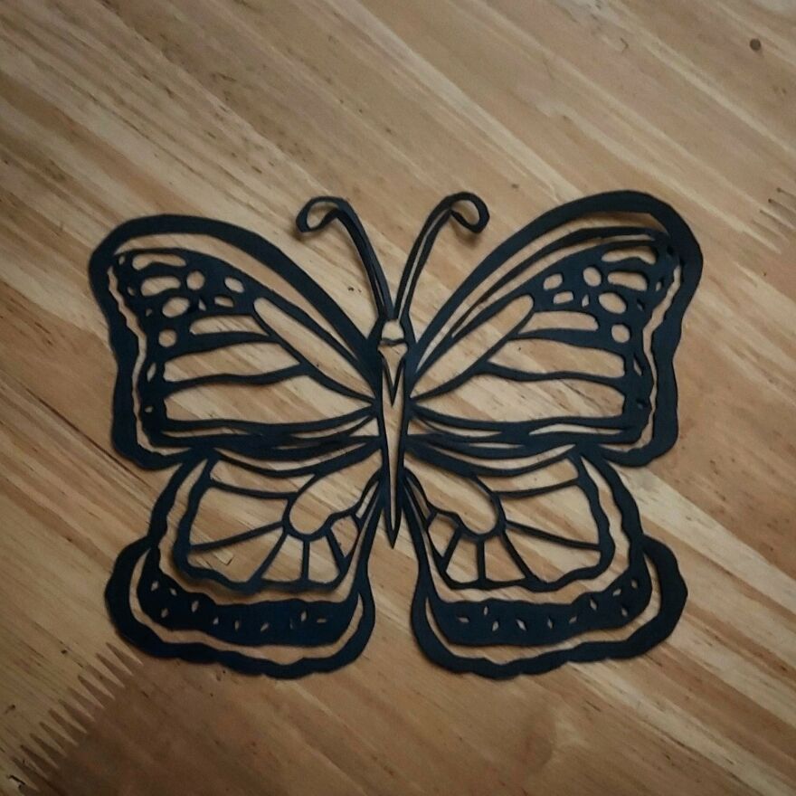 My Doodles Into Stencil Art