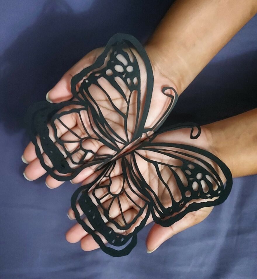 My Doodles Into Stencil Art