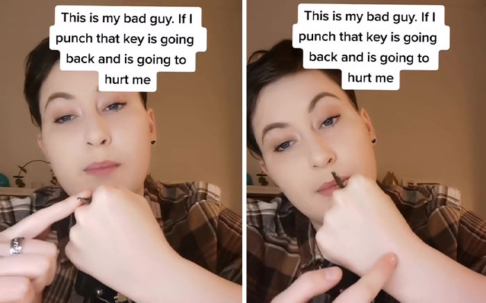 Woman Says Many People Hold Keys For Self-Defense Wrong, Teaches The Right Way