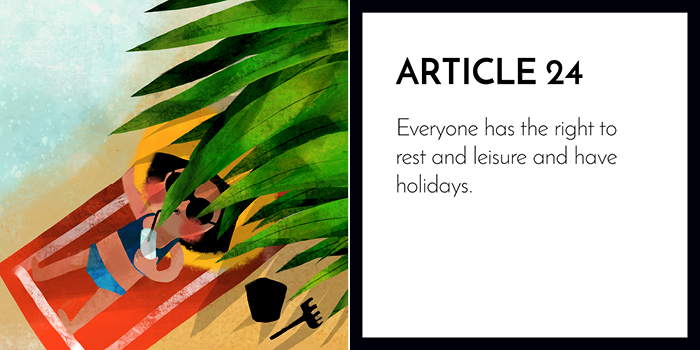 Article 24: Everyone Has The Right To Rest