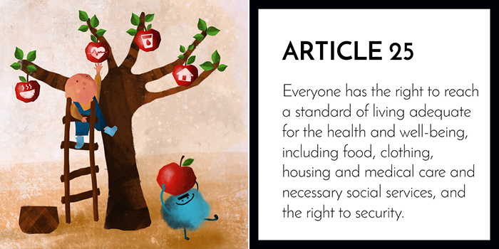 Article 25: Everyone Has The Right To Reach A Standard Of Living