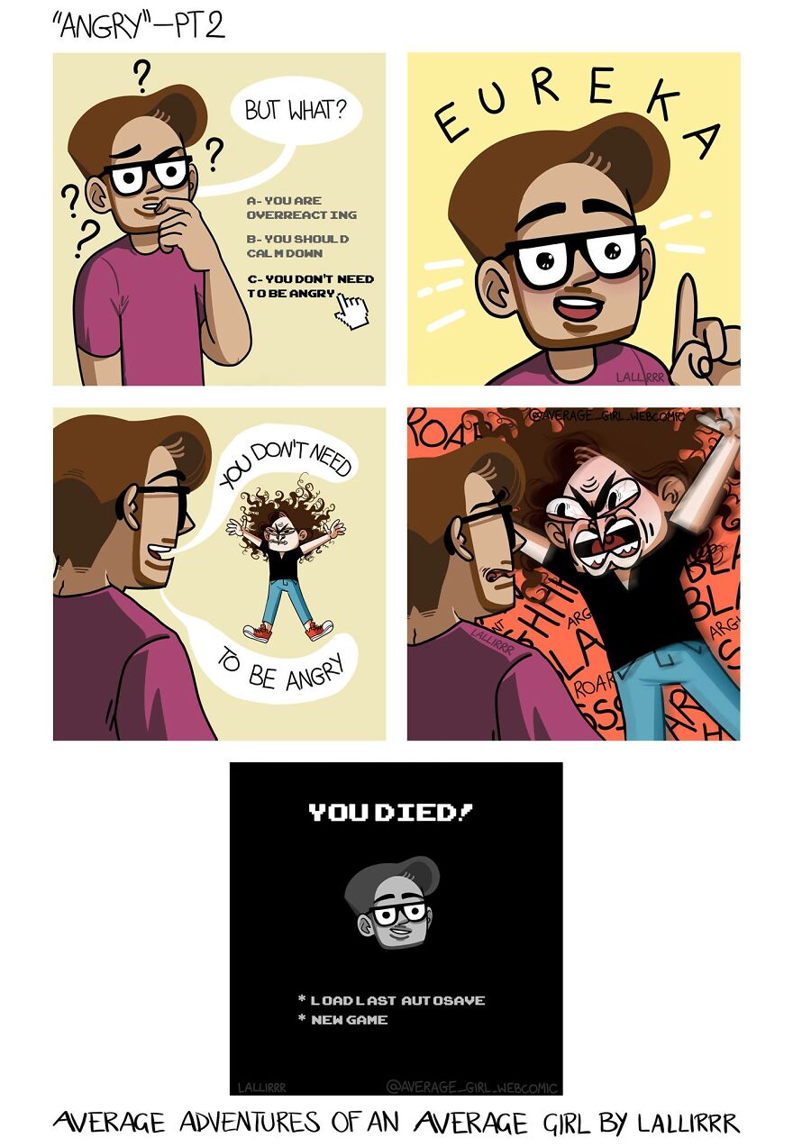 Funny-Slice-Of-Life-Average-Girl-Webcomic