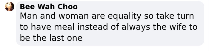 Woman Shares How Moms Finish Eating Last Due To The Additional Work They Have To Do After Seeing This Husband Get Fed Up Woman Shares How Moms Finish Eating Last Due To The Additional Work They Have To Do After Seeing This Husband Get Fed Up