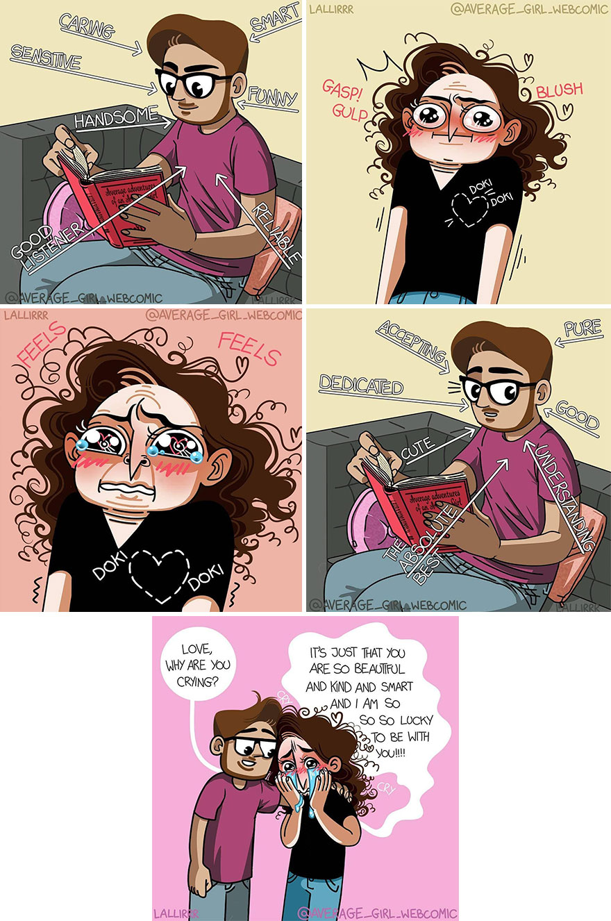 Funny-Slice-Of-Life-Average-Girl-Webcomic